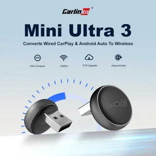 دانگل وایرلس کارپلی و اندروید اتو کارلینکیت مدل Carlinkit Mini Ultra3 102676592